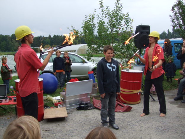 Duo SchenkSpass bei der Ökokiste 2008 in Schwarzach am Main